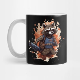 rocket raccoon Mug